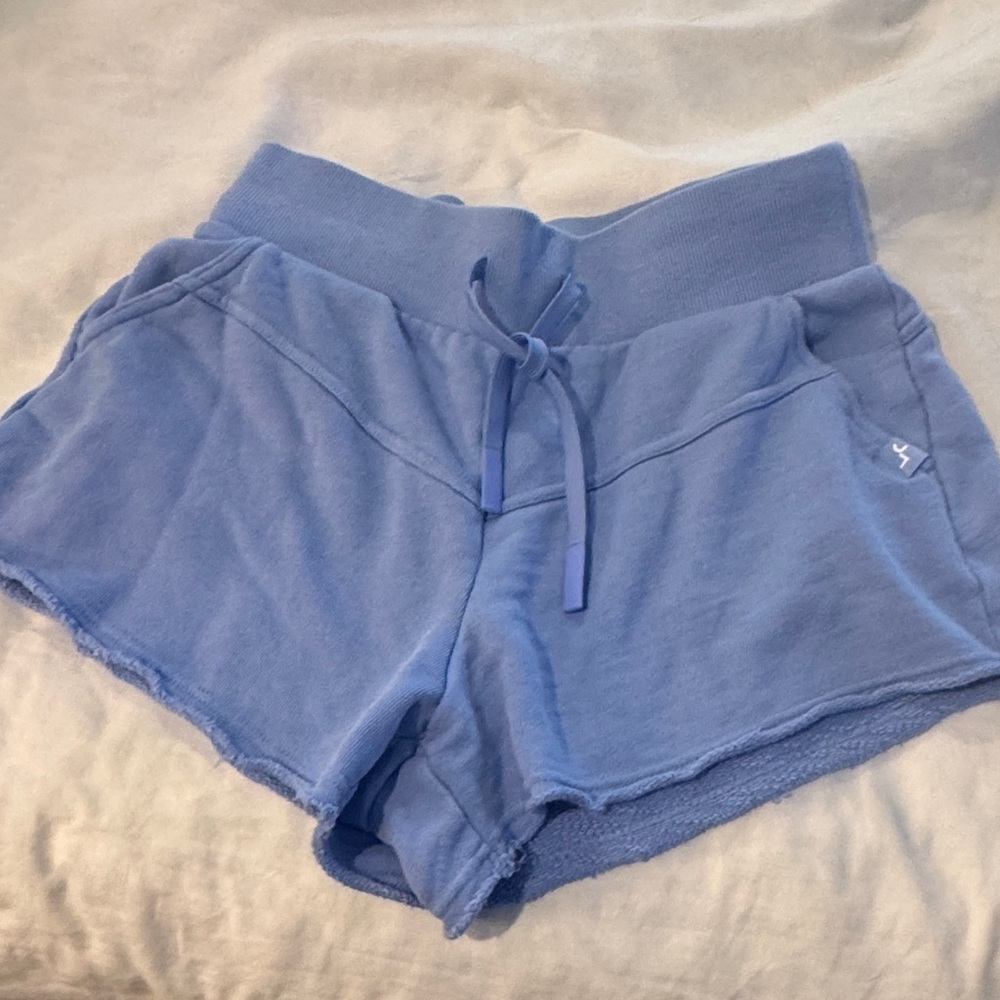 JoyLab Light Blue Drawstring Athletic Lounge Shorts